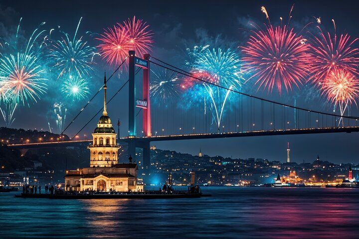 Silvester-Dinnerfahrt 2026/27 auf dem Bosporus in Istanbul